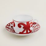 Чайная пара для завтрака  340 мл.,  Balcon du Guadalquivir, HERMES, арт.:011015P