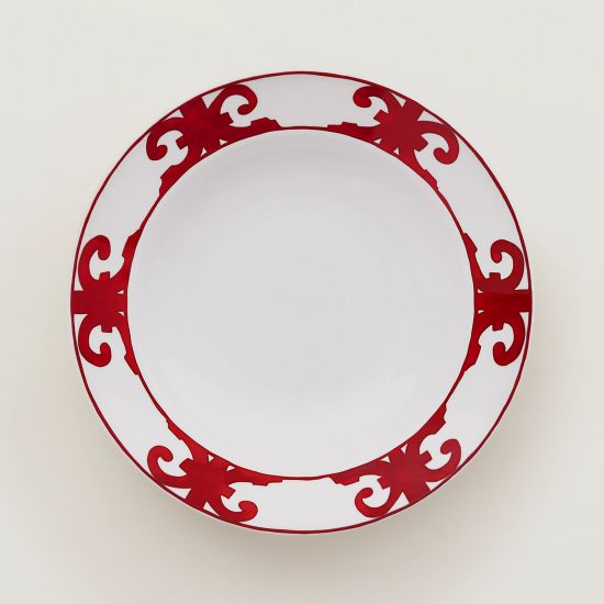 Круглое блюдо 29,5  см.,  Balcon du Guadalquivir, HERMES, арт.:011026P Круглое блюдо 29,5  см.,  Balcon du Guadalquivir, HERMES, арт.:011026P