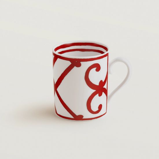 Кружка 300 мл.,  Balcon du Guadalquivir, HERMES, арт.:011032P Кружка 300 мл.,  Balcon du Guadalquivir, HERMES, арт.:011032P