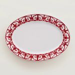 Овальное блюдо 42  см.,  Balcon du Guadalquivir, HERMES, арт.:011050P