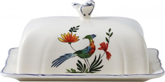 Масленка 17,8 X 13,5 см,, "Райские птицы" OISEAUX DE PARADIS Масленка 17,8 X 13,5 см,, "Райские птицы" OISEAUX DE PARADIS