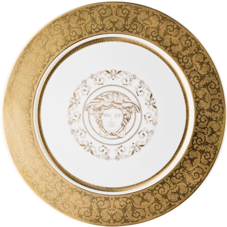Тарелка подстановочная 33 см., Versace MEDUSA GALA GOLD арт. 10450-403636-10263