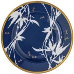 Тарелка десертная 18 см., Rosenthal, Турандот, синий, фарфор,  Heritage Turandot Тарелка десертная 18 см., Rosenthal, Турандот, синий, фарфор,  Heritage Turandot