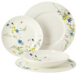 Набо тарелок 4 шт.,обеденная, десертная, глубокая , салатник Rosenthal  Brillance арт.10530-405108-28539