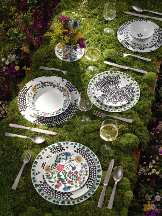 Тарелка    десертная 23 см., глубокая Rosenthal  Magic Garden арт.10650-426313-10123 Тарелка    десертная 23 см., глубокая Rosenthal  Magic Garden арт.10650-426313-10123