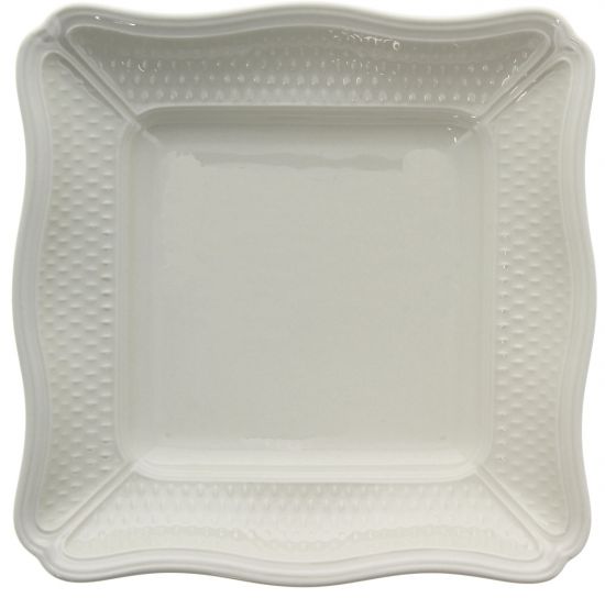 Блюдо квадратное PONT AUX CHOUX BLANC, 25,3 X 25,3 см,, GIEN Блюдо квадратное PONT AUX CHOUX BLANC, 25,3 X 25,3 см,, GIEN