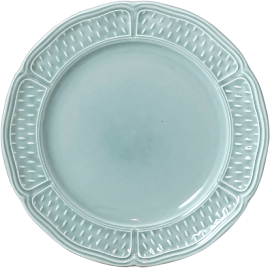 Тарелка для канапе голубая набор 4 ШТ.., PONT AUX CHOUX CELADON, Д 18,3 см,, GIEN