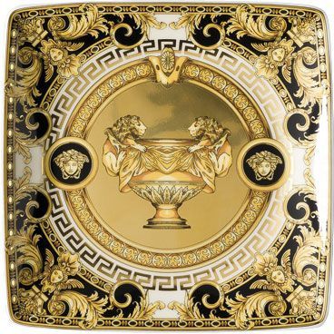 Пиала квадратная 12 см.,  Versace PRESTIGE GALA арт. 11940-403637-15253 Пиала квадратная 12 см.,  Versace PRESTIGE GALA арт. 11940-403637-15253