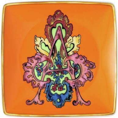 Пиала квадратная 12 см.,  Versace HOLIDAY ALPHABET арт. 11940-403681-15253 Пиала квадратная 12 см.,  Versace HOLIDAY ALPHABET арт. 11940-403681-15253