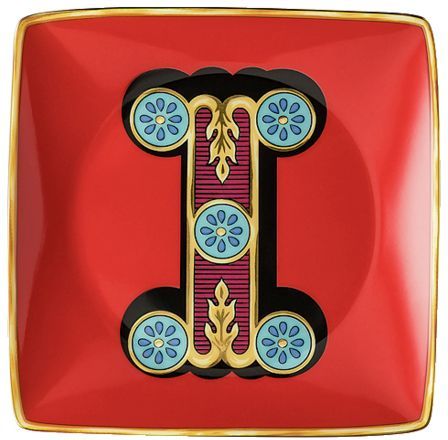 Пиала квадратная 12 см.,  Versace HOLIDAY ALPHABET арт. 11940-403689-15253 Пиала квадратная 12 см.,  Versace HOLIDAY ALPHABET арт. 11940-403689-15253