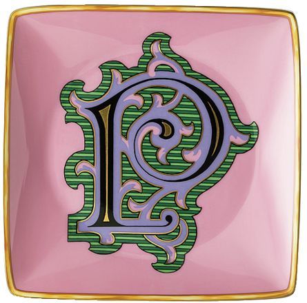 Пиала квадратная 12 см.,  Versace HOLIDAY ALPHABET арт. 11940-403696-15253 Пиала квадратная 12 см.,  Versace HOLIDAY ALPHABET арт. 11940-403696-15253