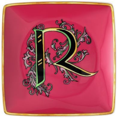 Пиала квадратная 12 см.,  Versace HOLIDAY ALPHABET арт. 11940-403698-15253 Пиала квадратная 12 см.,  Versace HOLIDAY ALPHABET арт. 11940-403698-15253