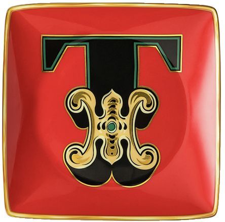 Пиала квадратная 12 см.,  Versace HOLIDAY ALPHABET арт. 11940-403700-15253