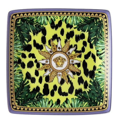 Пиала квадратная 12 см.,  Versace JUNGLE ANIMALIER арт. 11940-403713-15253