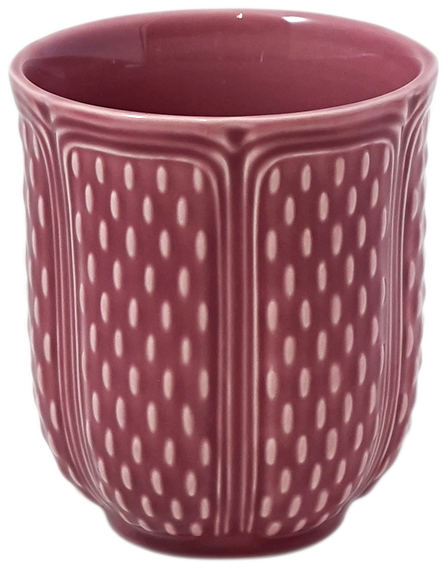 Чашка чайная без ручки ROSE PIVOINE PONT AUX CHOUX GOBELETS A THE, 270 мл, - В 9,5 см, GIEN
