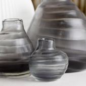 ВАЗА GUAXS BELLY XS, ЦВЕТ: ПРОЗРАЧНЫЙ/СЕРЫЙ 1212CLGR ВАЗА GUAXS BELLY XS, ЦВЕТ: ПРОЗРАЧНЫЙ/СЕРЫЙ 1212CLGR