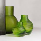 ВАЗА GUAXS BELLY S, ЦВЕТ: ПРОЗРАЧНЫЙ/ЗЕЛЕНЫЙ 1213CLGN ВАЗА GUAXS BELLY S, ЦВЕТ: ПРОЗРАЧНЫЙ/ЗЕЛЕНЫЙ 1213CLGN