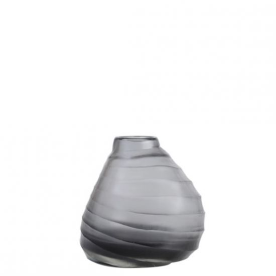 ВАЗА GUAXS BELLY M, ЦВЕТ: ПРОЗРАЧНЫЙ/СЕРЫЙ 1214CLGR ВАЗА GUAXS BELLY M, ЦВЕТ: ПРОЗРАЧНЫЙ/СЕРЫЙ 1214CLGR