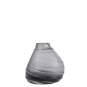 ВАЗА GUAXS BELLY M, ЦВЕТ: ПРОЗРАЧНЫЙ/СЕРЫЙ 1214CLGR ВАЗА GUAXS BELLY M, ЦВЕТ: ПРОЗРАЧНЫЙ/СЕРЫЙ 1214CLGR