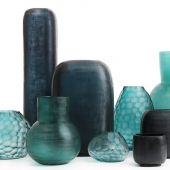 ВАЗА GUAXS YAVA L, ЦВЕТ: ТЕМНЫЙ ИНДИГО(СИНИЙ) 1310DI ВАЗА GUAXS YAVA L, ЦВЕТ: ТЕМНЫЙ ИНДИГО(СИНИЙ) 1310DI