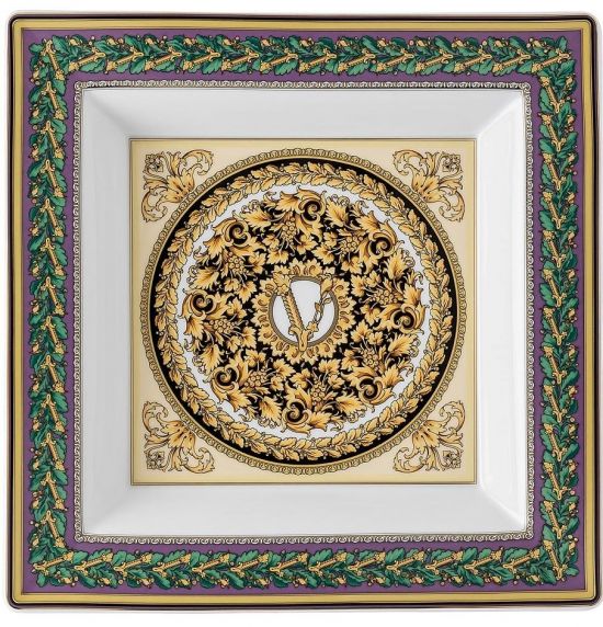 Блюдо квадратное 22 см.,  Versace BAROCCO MOSAIC арт. 14085-403728-25822