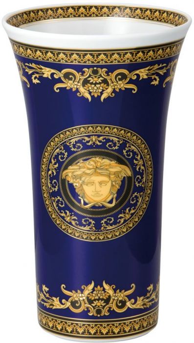 Ваза 26 см., Versace MEDUSA BLAU арт. 14091-409620-26026 Ваза 26 см., Versace MEDUSA BLAU арт. 14091-409620-26026