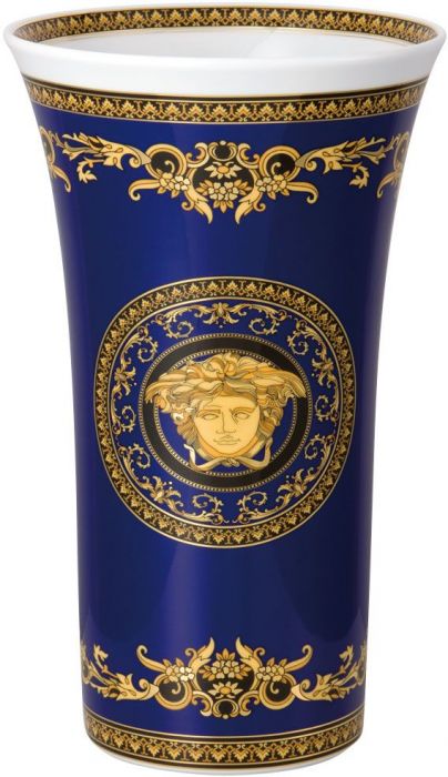 Ваза 34 см., Versace MEDUSA BLAU арт. 14091-409620-26034 Ваза 34 см., Versace MEDUSA BLAU арт. 14091-409620-26034
