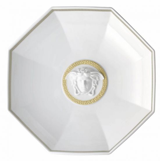 Бллюдо восьмиуголбное Versace GORGONA WHITE арт. 14095-102845-25202 Бллюдо восьмиуголбное Versace GORGONA WHITE арт. 14095-102845-25202