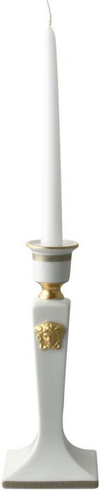 Подсвечник со свечой Versace GORGONA WHITE арт. 14095-102845-25712 Подсвечник со свечой Versace GORGONA WHITE арт. 14095-102845-25712
