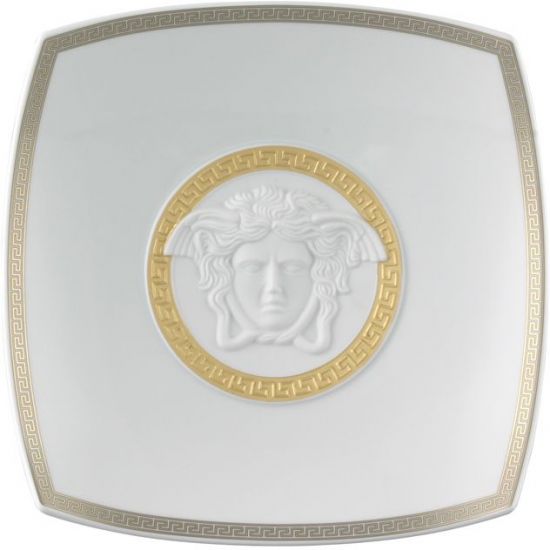 Блюдо квадратное 22 см.,  Versace GORGONA WHITE арт. 14095-102845-25822 Блюдо квадратное 22 см.,  Versace GORGONA WHITE арт. 14095-102845-25822