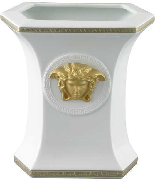 Ваза 18 см., Versace GORGONA WHITE арт. 14095-102845-26018