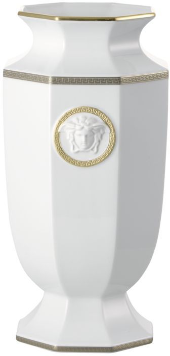 Ваза 36 см., Versace GORGONA WHITE арт. 14095-102845-26036