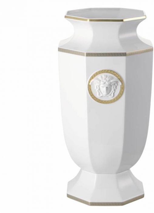 Ваза 55 см., Versace GORGONA WHITE арт. 14095-102845-26055 Ваза 55 см., Versace GORGONA WHITE арт. 14095-102845-26055