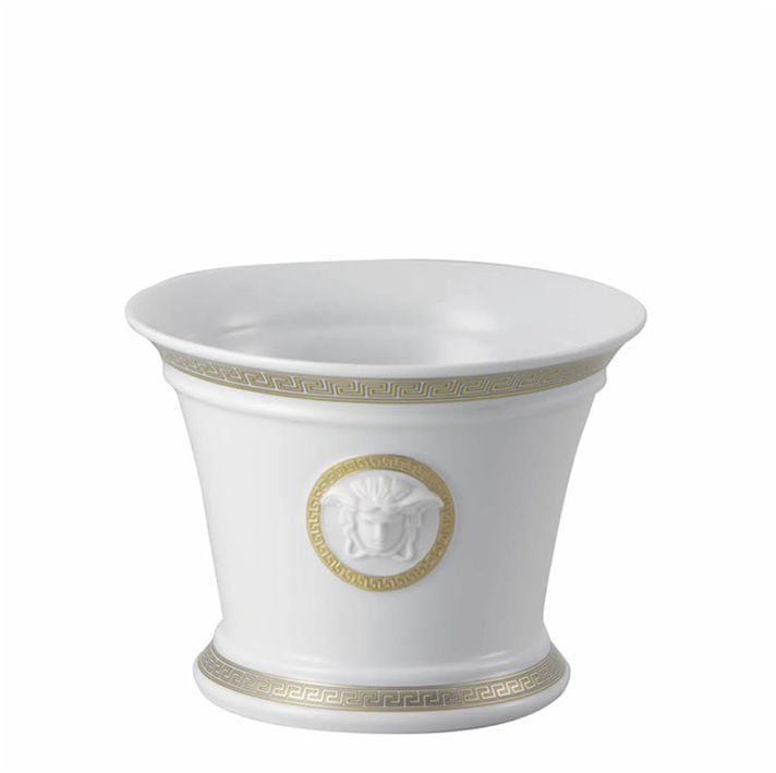 Цветочный горшок 2 Versace GORGONA WHITE арт. 14095-102845-27313