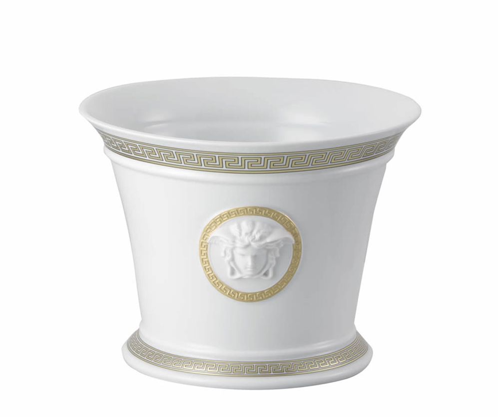 Цветочный горшок 4 Versace GORGONA WHITE арт. 14095-102845-27318