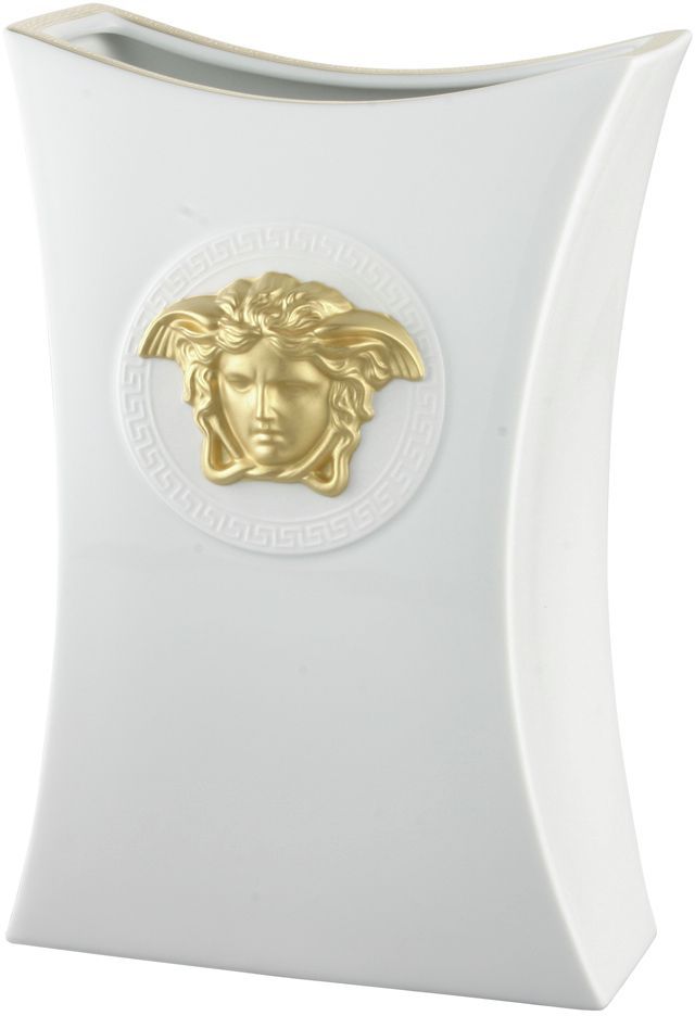 Ваза 30 cm Versace GORGONA WHITE арт. 14099-102845-26030