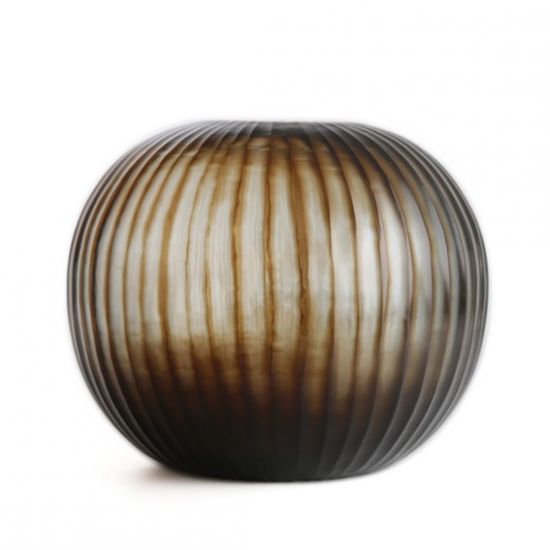 ВАЗА GUAXS GOBI ROUND, ЦВЕТ: ИНДИГО(СИНИЙ)/КОРИЧНЕВЫЙ 1412INRB ВАЗА GUAXS GOBI ROUND, ЦВЕТ: ИНДИГО(СИНИЙ)/КОРИЧНЕВЫЙ 1412INRB