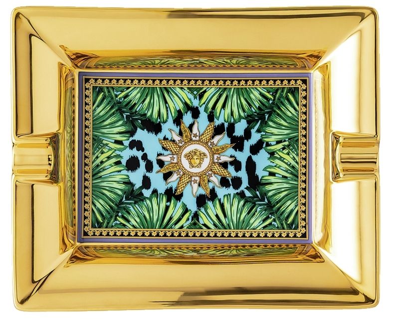 Блюдо 19,7х16,2 см., Versace JUNGLE ANIMALIER арт. 14269-403713-27236
