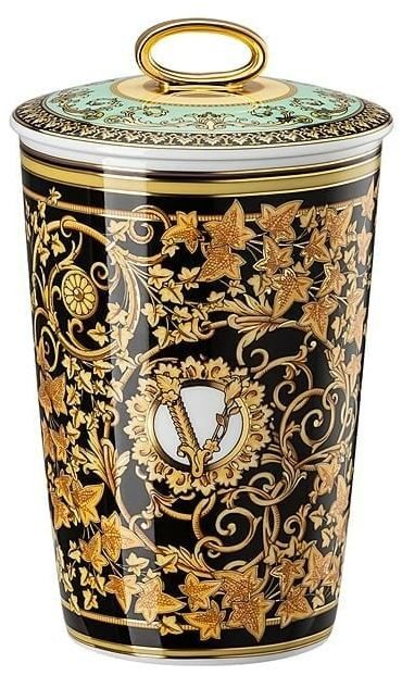 Свеча в фарфоровой колбе с крышкой   Versace BAROCCO MOSAIC арт. 14402-403728-24868 Свеча в фарфоровой колбе с крышкой   Versace BAROCCO MOSAIC арт. 14402-403728-24868