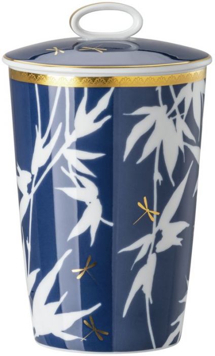 Свеча ароматическая Rosenthal, Турандот, синий, фарфор 390 мл., 14 см, Heritage Turandot, Свеча ароматическая Rosenthal, Турандот, синий, фарфор 390 мл., 14 см, Heritage Turandot,