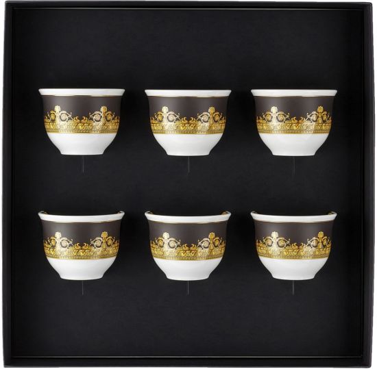 Набор из 6 чашек  Versace I LOVE BAROQUE арт. 14413-403651-28403 Набор из 6 чашек  Versace I LOVE BAROQUE арт. 14413-403651-28403
