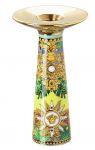Ваза / подсвечник 18 см., Versace JUNGLE ANIMALIER арт. 14480-403713-26560