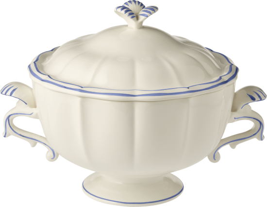 СУПНИЦА, GIEN FILET BLEU, 3 литра, Высота 23 см