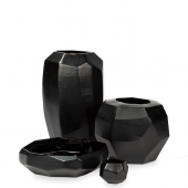 ВАЗА GUAXS CUBISTIC  BOWL BLACK 1654BK