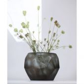 ВАЗА GUAXS CUBISTIC ROUND, ЦВЕТ: ИНДИГО(СИНИЙ)/ДЫМЧАТОСЕРЫЙ 1653INGY