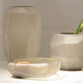 ВАЗА GUAXS CUBISTIC BOWL, ЦВЕТ: ДЫМЧАТОСЕРЫЙ 1654GY