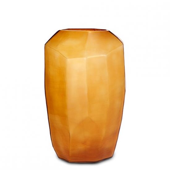 ВАЗА GUAXS CUBISTIC TALL, ЦВЕТ: ПРОЗРАЧНЫЙ/ЗОЛОТОЙ 1655CLGD