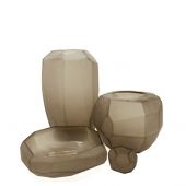 ВАЗА GUAXS CUBISTIC TALL, ЦВЕТ: ДЫМЧАТОСЕРЫЙ 1655GY