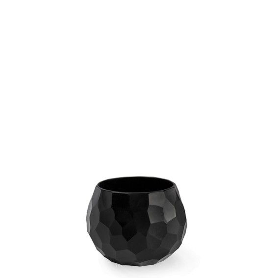 ПОДСВЕЧНИК GUAXS SOMBA BLACK TEALIGHT, ЦВЕТ: ЧЕРНЫЙ, GUAXS 1660BK