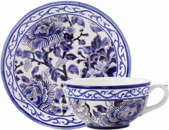 ЧАЙНАЯ ПАРА, GIEN, PIVOINES BLEUES, 300 ml ЧАЙНАЯ ПАРА, GIEN, PIVOINES BLEUES, 300 ml